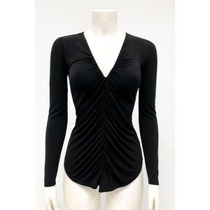 Julian Chang Black Emma Top - XS NWT
